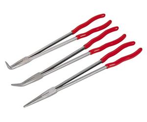 Sealey Ak8576 Aiguille Nez de pinces 3PC extra-longue 400 mm