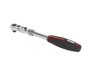 Sealey Ak8983 Ratchet Wrench 3/8In Sq Drflexi-Head Extendable Platinum Series