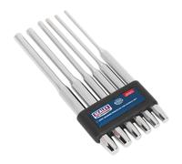 Sealey Ak9128L Parallel Pin Punch Set 6Pc 200Mm