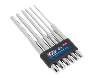 Sealey Ak9128L Parallel Pin Punch Set 6Pc 200Mm