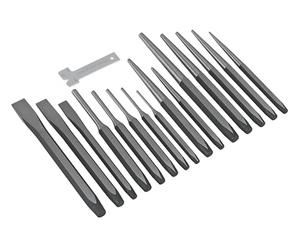 Sealey Ak9216 Lot de 16 Poinçons et burins