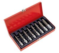 Sealey AK9310 Douille Embout Hexagonal Set 8pc 1.3cmsq Clé Métrique