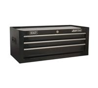 Sealey Ap223B Mid-Box 3 Drawer With Ball Bearing Runners - Black