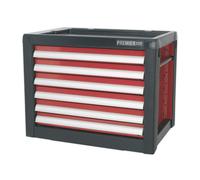 Sealey Ap2403 Topchest 6 Drawer With Ball Bearing Runners