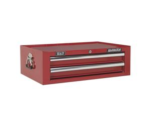 Sealey Ap26029T Add-On Chest 2 Drawer With Ball Bearing Runners - Red