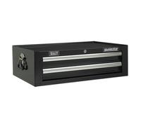Sealey AP26029TB Mid-Box 2 Tiroir avec Rotule Roulement Glisse - Noire