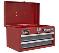 Sealey AP2602BB Boîte à Outils Portable 2 tiroirs avec glissières à roulement à Billes