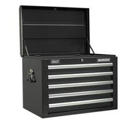Sealey Ap26059Tb Topchest 5 Drawer With Ball Bearing Runners - Black