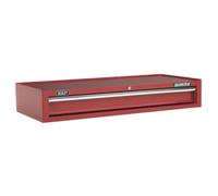 Sealey Ap41119 Add-On Chest 1 Drawer With Ball Bearing Runners Heavy-Duty- Red
