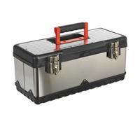 Sealey Ap505S Stainless Steel Toolbox 505Mm With Tote Tray