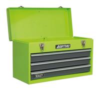 Sealey AP9243BBHV Outil Poitrine 3 Tiroir Portable - BB Glissières - Hi-Vis Vert