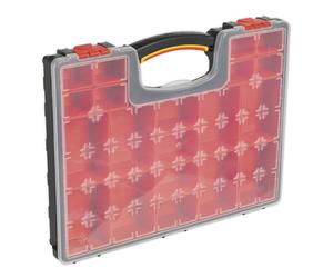 Sealey Apas2R Parts Storage Case With 20 Removable Compartments