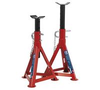 Sealey As2500 Supports d'essieu Capacité 2,5 tonnes par support 5 tonnes par paire