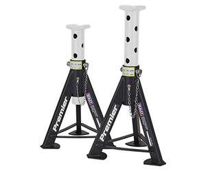 Sealey AS6 Lot de 2 Supports à essieux Capacité 6 t chacun