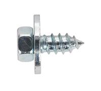Sealey Asw121 Acme Vis avec rondelle M12 x 1/5,1 cm Zinc BS 7976/6903/B Lot de 50