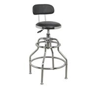 Sealey SCR14 Atelier Tabouret Pneumatique Réglable Hauteur Pivot Siège & Dossier