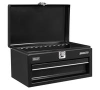Sealey Boîte À Outils Mini En Acier Noir Avec 1 Tiroir 260 X 166 X 142Mm APMTB2