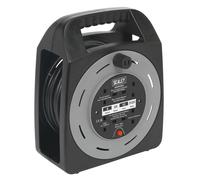 Sealey Câble Bobine Boite Type 25m 4 X 230V 1.25mm Thermique Voyage BCR25CB