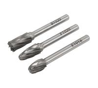 Sealey Carbure Tungstène Ensemble de Meules Rotatives 3pc Ripper / Gros SDBCK3