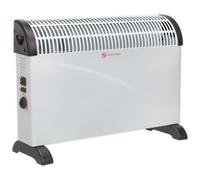 Sealey CD2005T Chauffage Convecteur 2000W 3 Chaleur Réglage Thermostat Turbo Fan