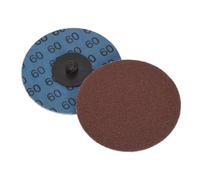 Sealey Changement Rapide Disque de Ponçage 75mm 60Grit Paquet De 10 PTCQC7560