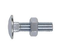 Sealey Coach Boulon & Ecrou M10 X 40mm Zinc Paquet De 50 CBN1040