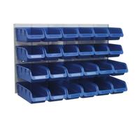 Sealey Combinaison De Bacs Et De Panneaux 24 Bacs - Bleu TPS131