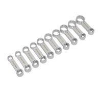 Sealey Couple Adaptateur Clé Set 10pc 1cmSq Drive - Métrique AK59895