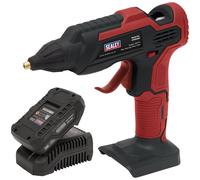 Sealey CP20VGGKIT1 sans Fil Colle Pistolet Kit 20V 2Ah SV20 Séries