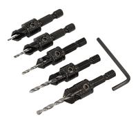 Sealey CSSET5 Conique Jeu de Forets 5pc