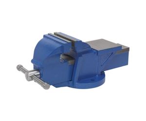 Sealey Cv125Xt Vice 125Mm Fixed Base Professional Heavy-Duty