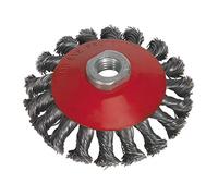 SEALEY cwb100 Brosse métallique conique 100 mm M10 x 1,5 mm