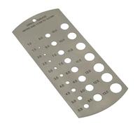 Sealey DGM1 Jauge de perçage métrique 1-13 mm