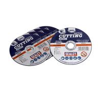 SEALEY Disque à tronçonner 100 x 1,2 mm alésage 16 mm (5 pièces) - Gris - Medium - Outils électriques de meulage et coupe