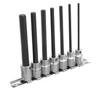 Sealey Douille Embout Hexagonal Set 7pc 1cmSq Drive 110mm Métrique AK62254