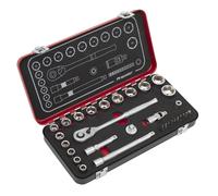 Sealey AK7921 Premier Platine Douille Set 1cmSq Drive 31pc