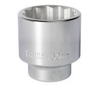 Sealey Douze Pts Chrome Douille Standard WallDrive 3/4" 50Mm S34/50