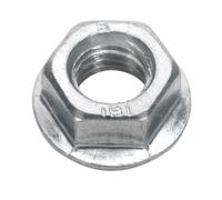 Sealey Écrou De Flasque Denté M12 Zinc Paquet De 50 FN12