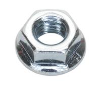 Sealey Écrou De Flasque Denté M8 Zinc Paquet De 100 FN8