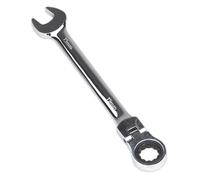 Sealey Fhrcw19 Flexi-Head Ratchet Combination Spanner 19Mm