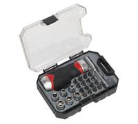 Sealey Fin Dent Cliquet Screwdriver Prise & Bout Set 24pc Stubby AK64906