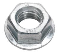 Sealey FN12 Bride Écrou Dentelé M12 Zinc din 6923 Paquet De 50