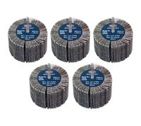 Sealey FW8040ASS 80 x 40mm Abrasif Rabat Roue Sur 6mm Arbre Variés Gravier - Pk