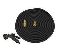 Sealey GH30E Ø17mm Extensible Jardin Tuyau Noir 30m Premium