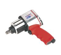 Sealey Air Impact Clé 1.3cmSq Lecteur Double Marteau 227kgft 680Nm GSA02