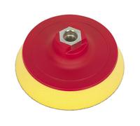 Sealey Hook-And-Loop Ultra-Douce Rembourrage Arrière 120mm M14 X 2mm PTCBPV3S