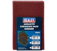 SEALEY HP1523 M 150 x 230 mm moyen de main Tampons abrasifs (Lot de 10)