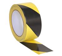 Sealey Hwtby Hazard ruban de signalisation 50 mm x 33 Mtr Noir/jaune