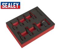 Set De Douilles À Chocs TRX-Star Sealey 8 Pièces 3/8" Carré Drive AK5621