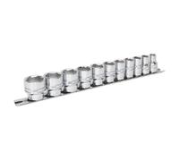 Sealey Impérial Douille Set 11pc 1cmSq Drive Verrouiller 6pt Standard Longueur